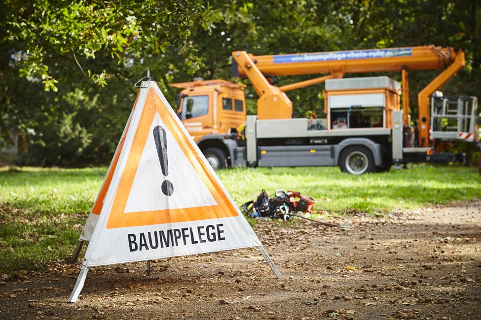 Stellenanzeige der Baumpflege Rhein-Ruhr GmbH & Co. KG